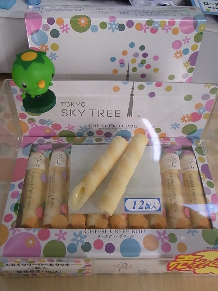 スカイツリー　チーズクレープロール